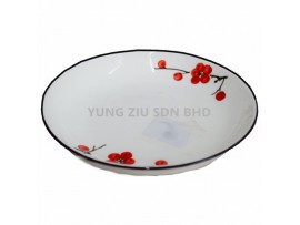 7^CERAMICS PLATE(A BRANCH OF PLUM)